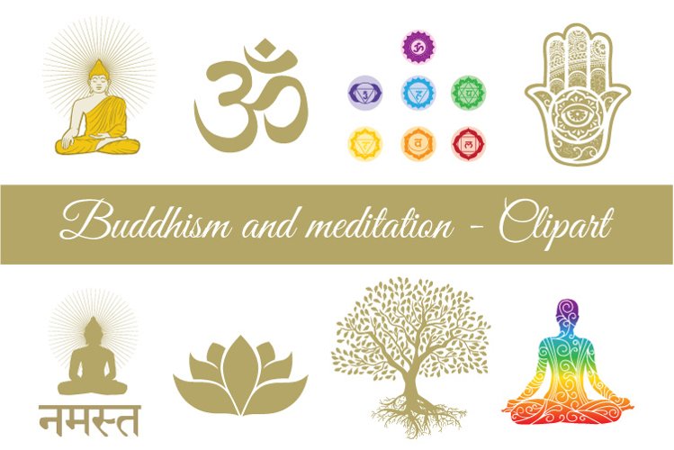 buddhism clipart