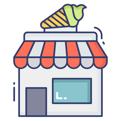 ice cream shop clipart