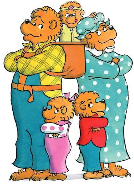 berenstain bears clipart