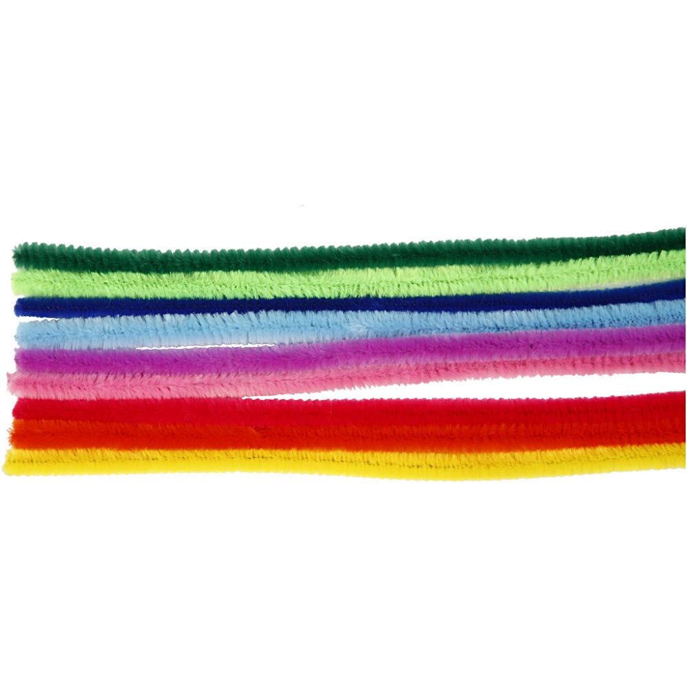 Image Of Brightly Coloured Pipecleaners For Arts And Crafts - Clip Art  Library