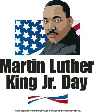 martin luther king day clipart