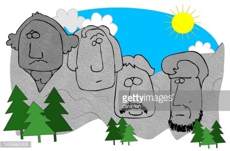 Mount Rushmore Stock Illustrations – 538 Mount Rushmore Stock 