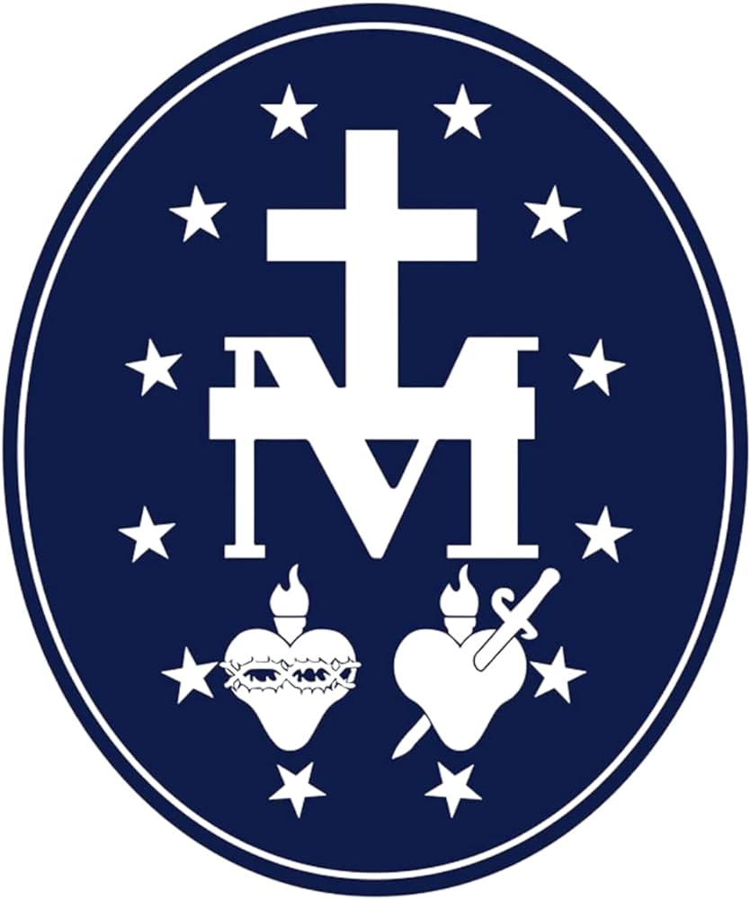 miraculous medal clipart