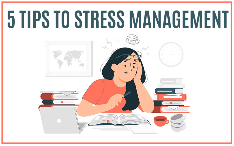 Stress Management Techniques for Students - EuroSchool - Clip Art Library