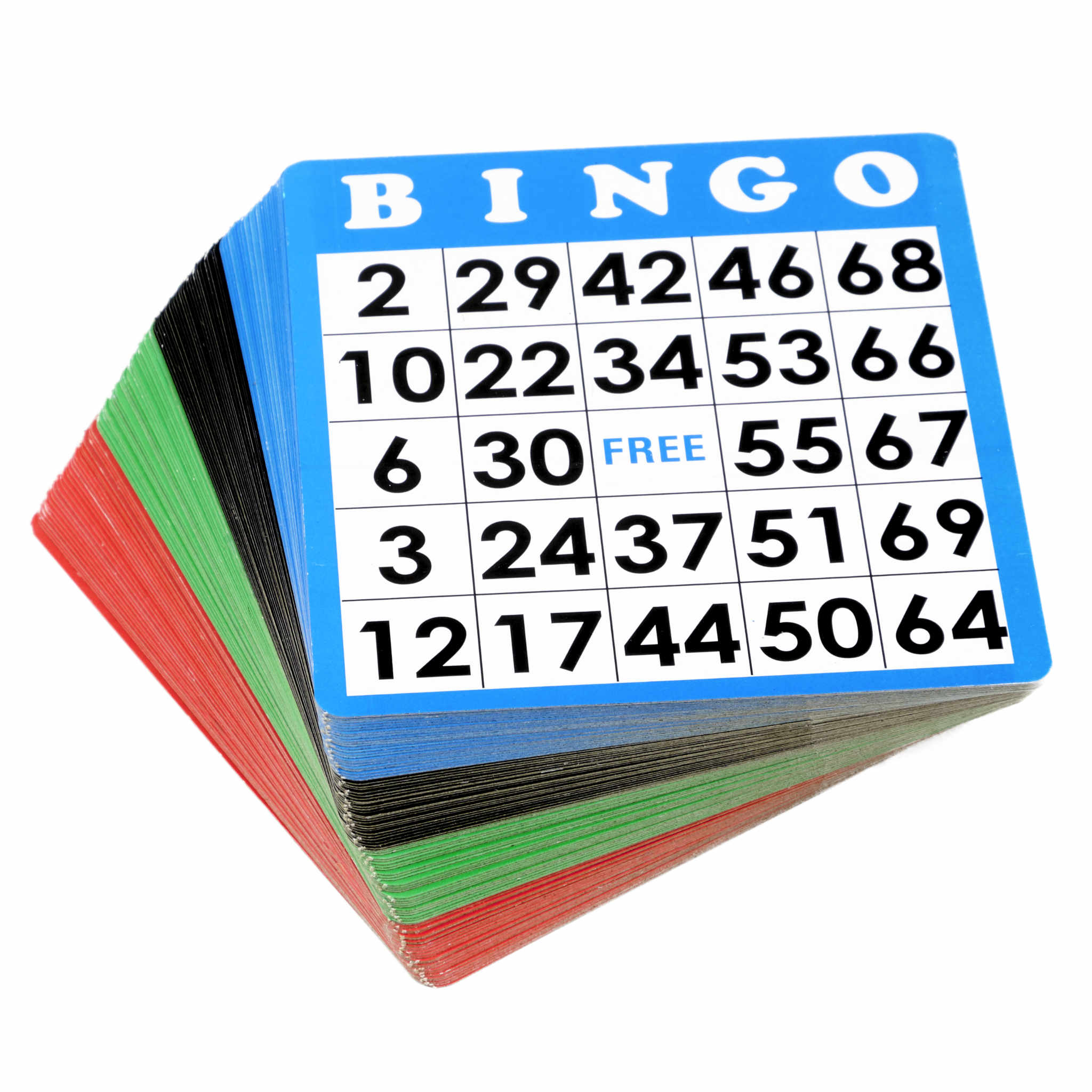 bingo card clipart