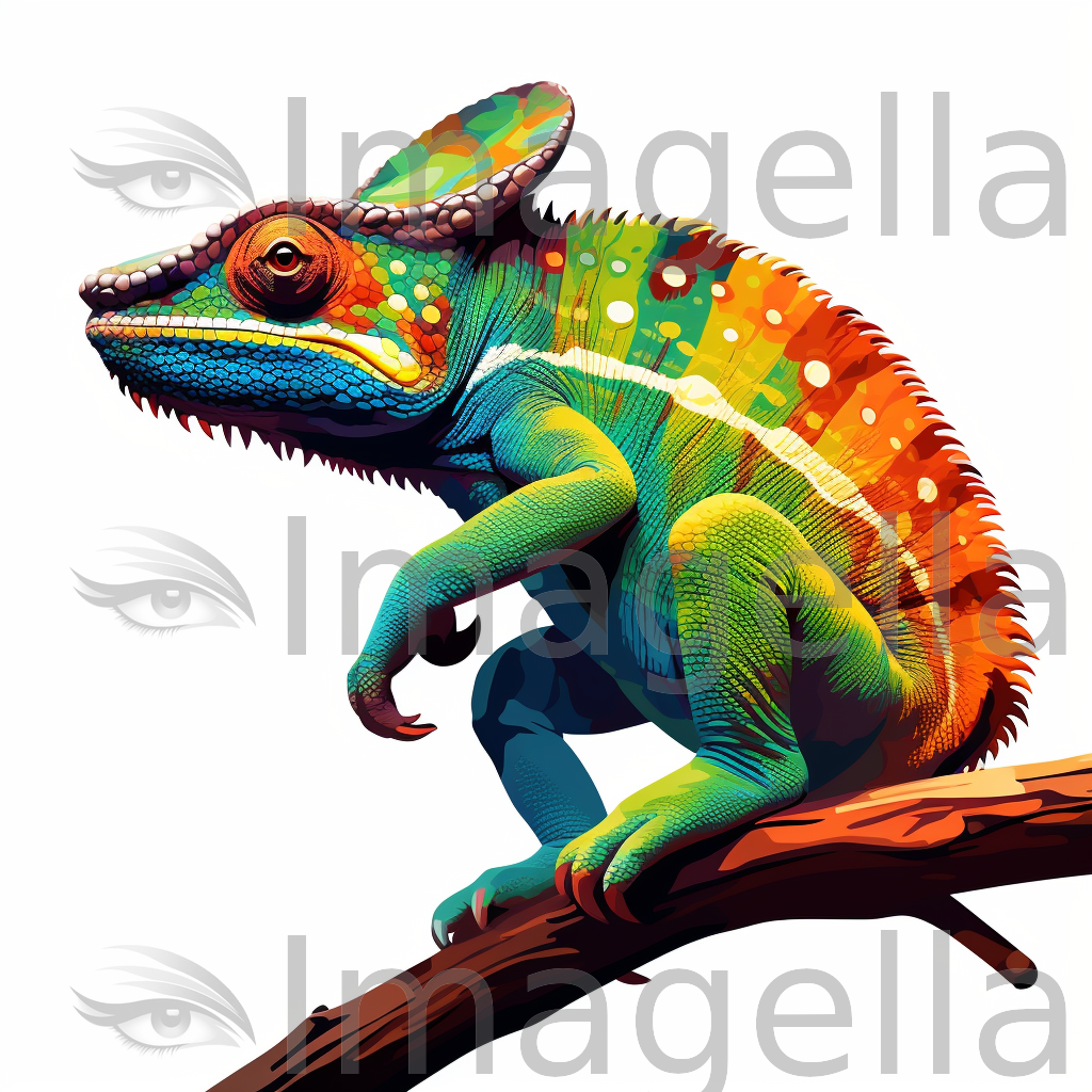 Baby Chameleon Reptile PNG Clipart, Transparent Animal Lover Print