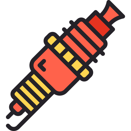 Engine spark plug Royalty Free Stock SVG Vector and Clip Art