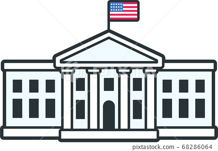 the white house clipart