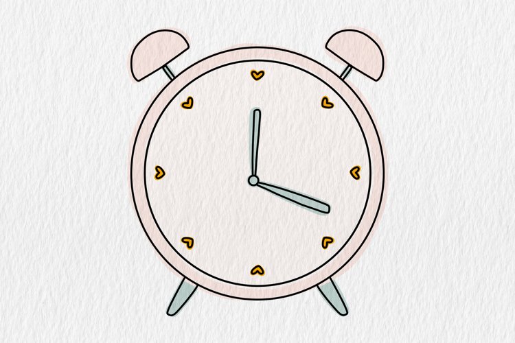 Cute Clocks Clip Art Set Clip Art Library