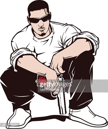 163 Gangster clipart - Graphics Factory