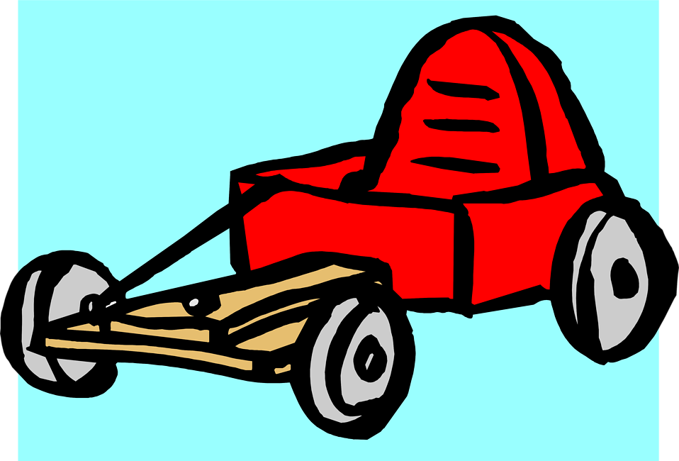 go kart clipart