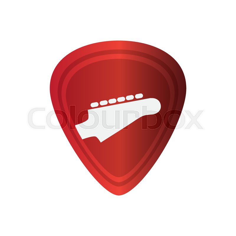 guitar pick clipart