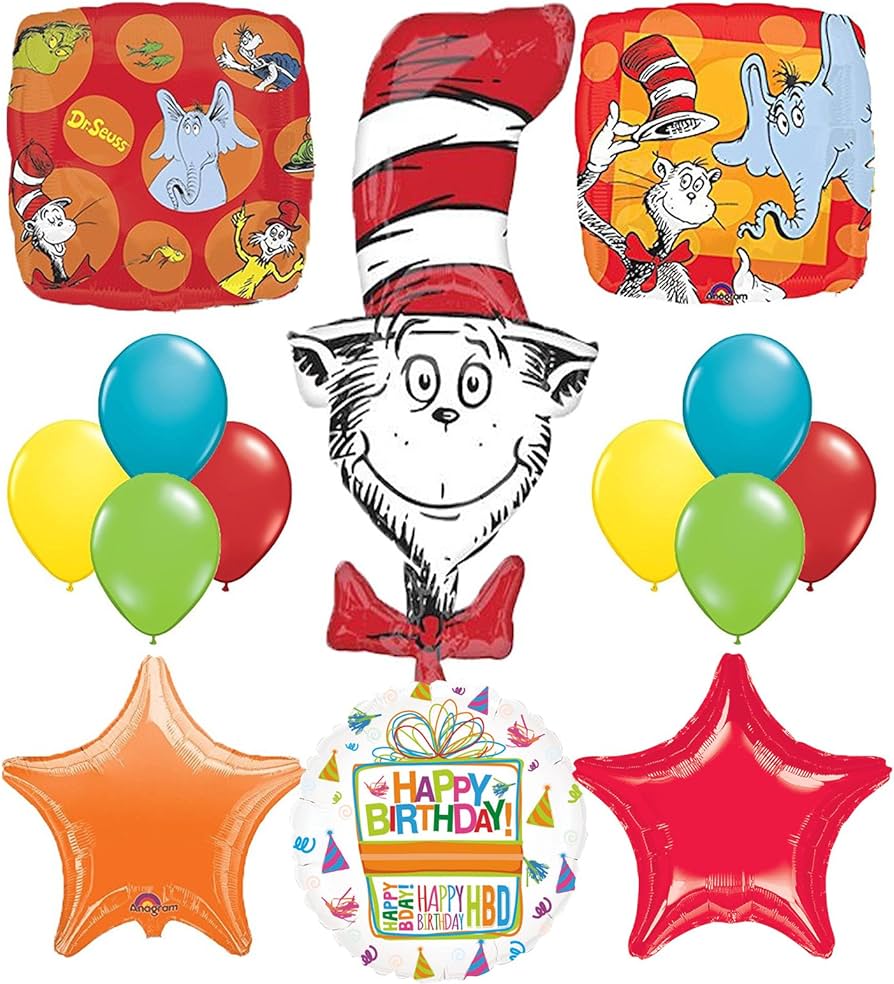 Download Dr Seuss In The Hat Clipart | Wallpapers.com - Clip Art Library