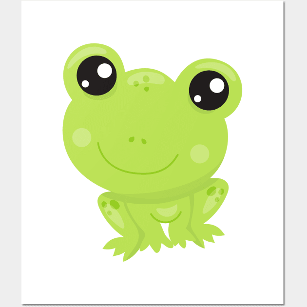 kawaii cute frog clipart