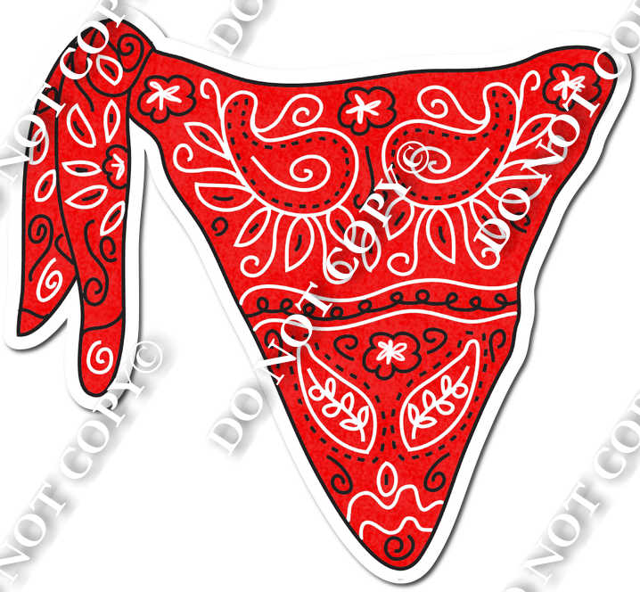 Bandana Picture for Classroom / Therapy Use - Great Bandana Clipart ...