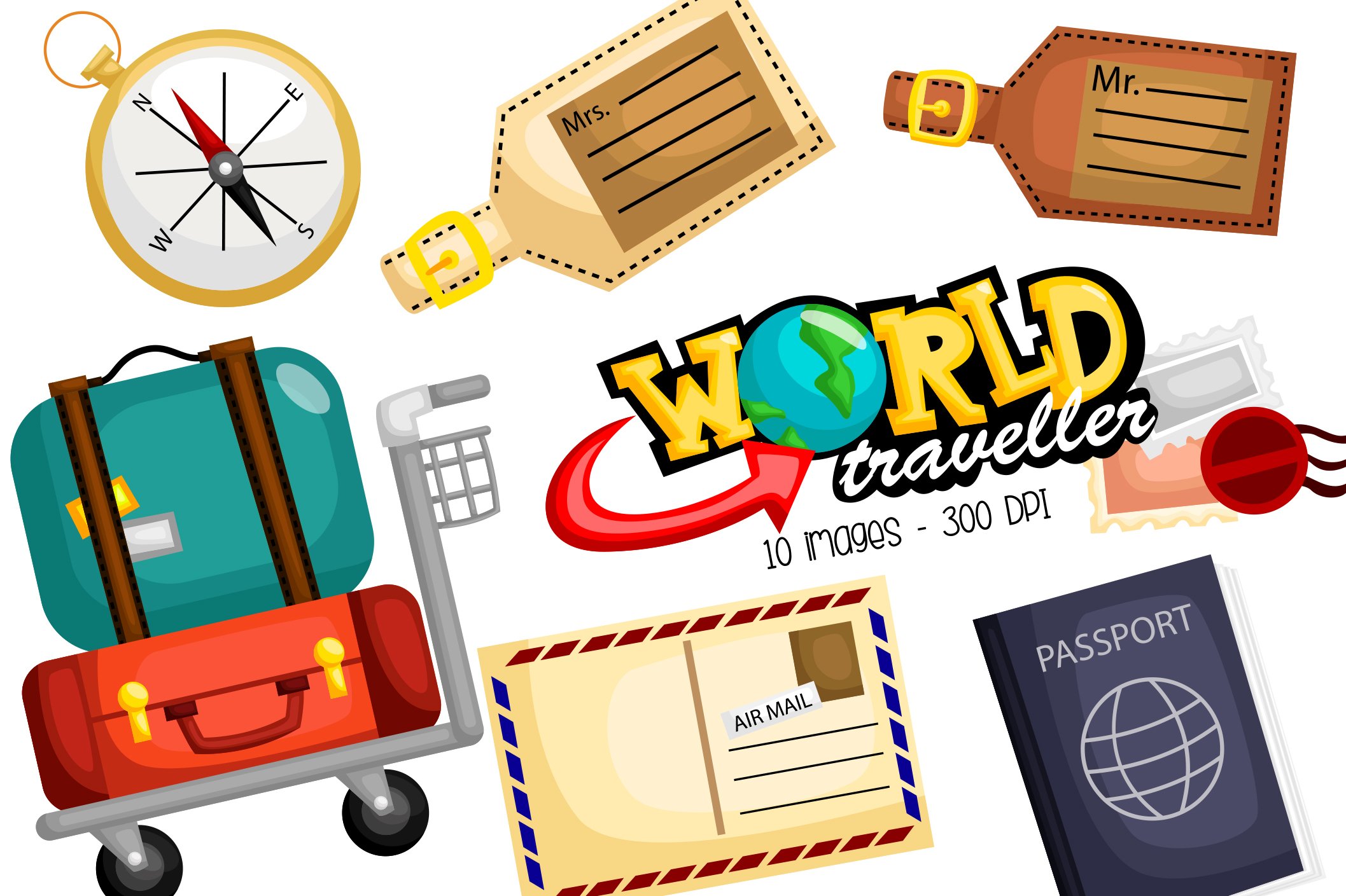 Travel The World Clipart Images | Free Download | PNG Transparent ...