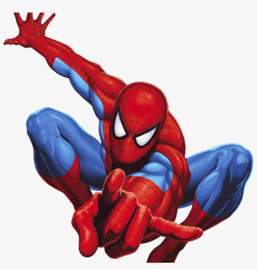 transparent spiderman clipart