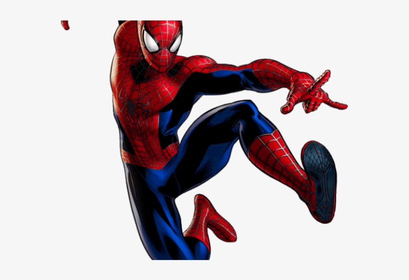 transparent spiderman clipart