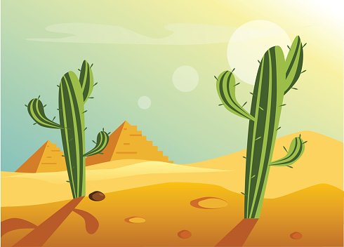 Camel Clipart-camel in the desert clipart