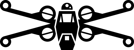 X Wing Starfighter PNG, Vector, PSD, and Clipart With Transparent 