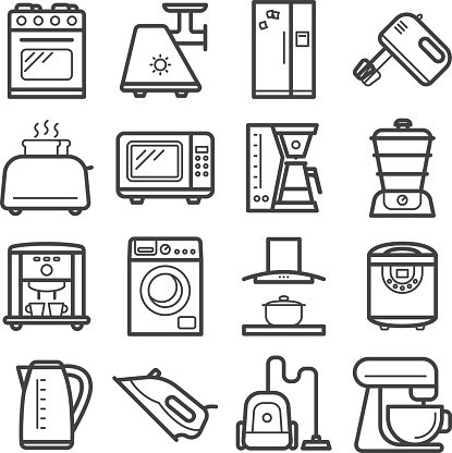 appliances clipart