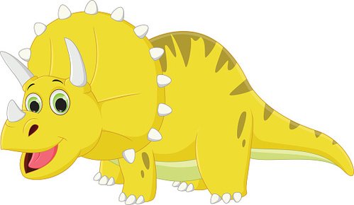 triceratops clipart