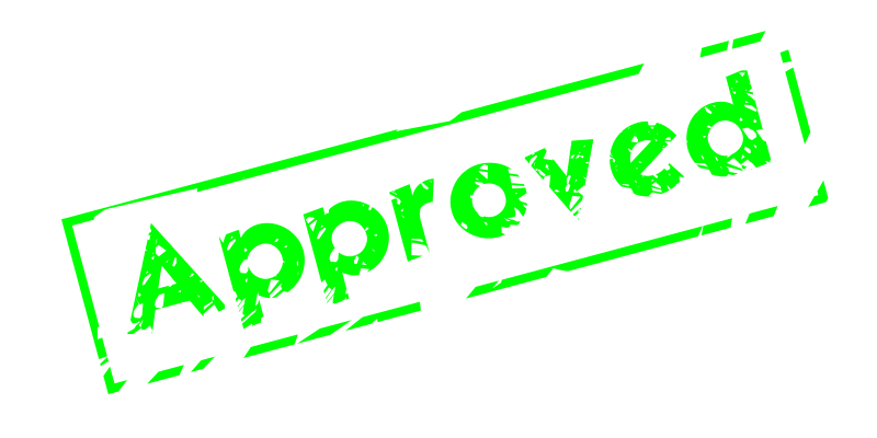 approved clipart