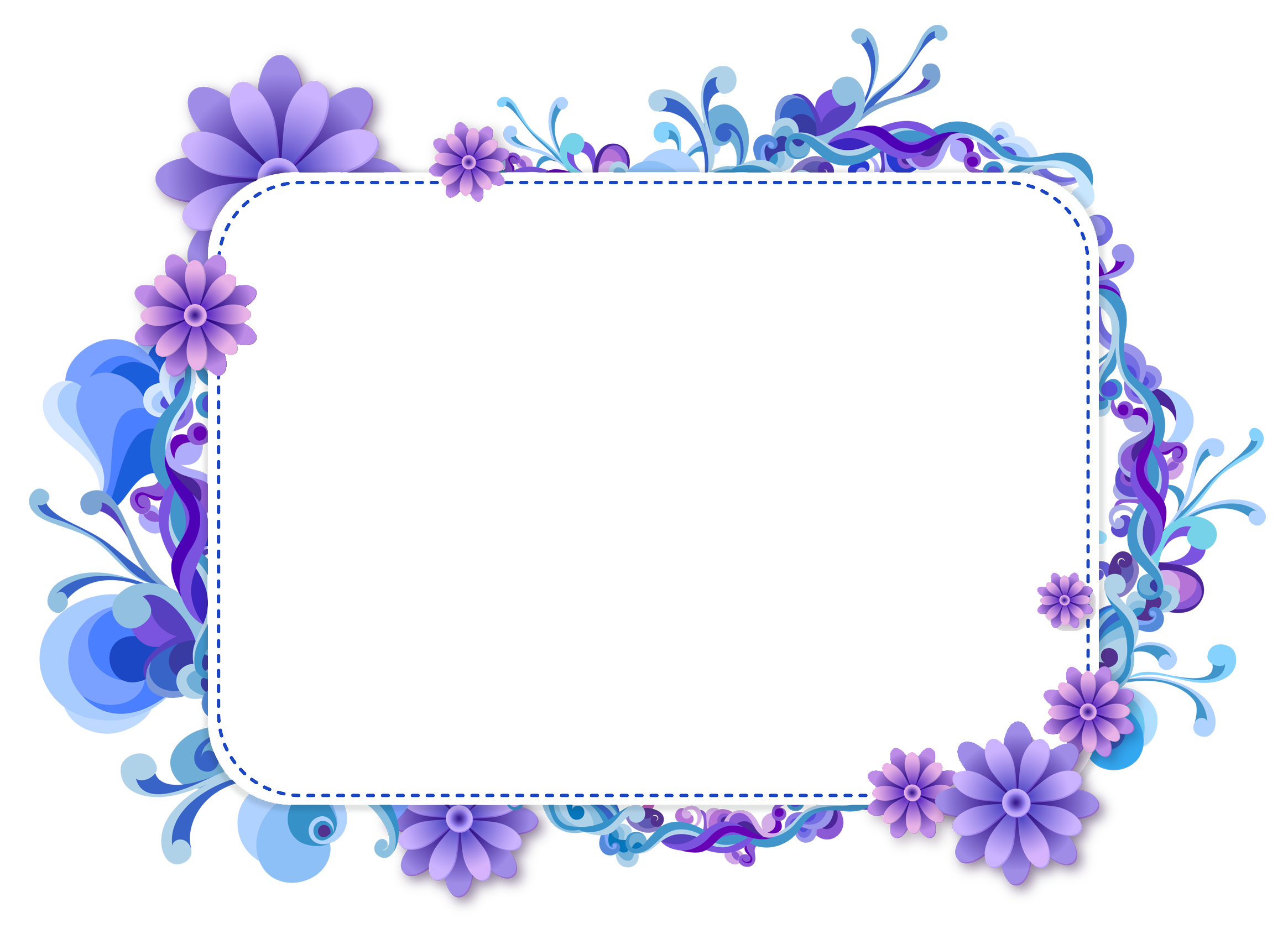 purple border clipart