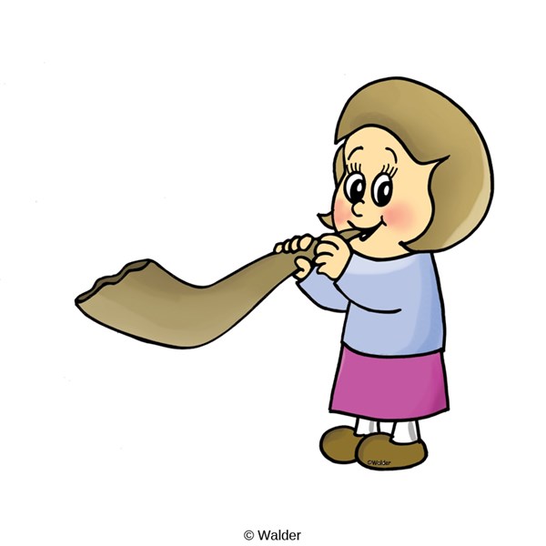 shofar clipart