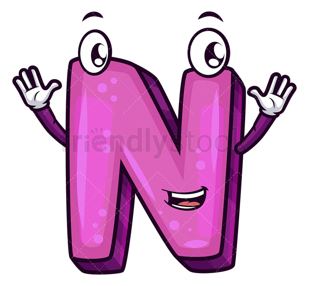 Letter N Clipart - Etsy - Clip Art Library