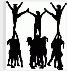 cheerleading clipart
