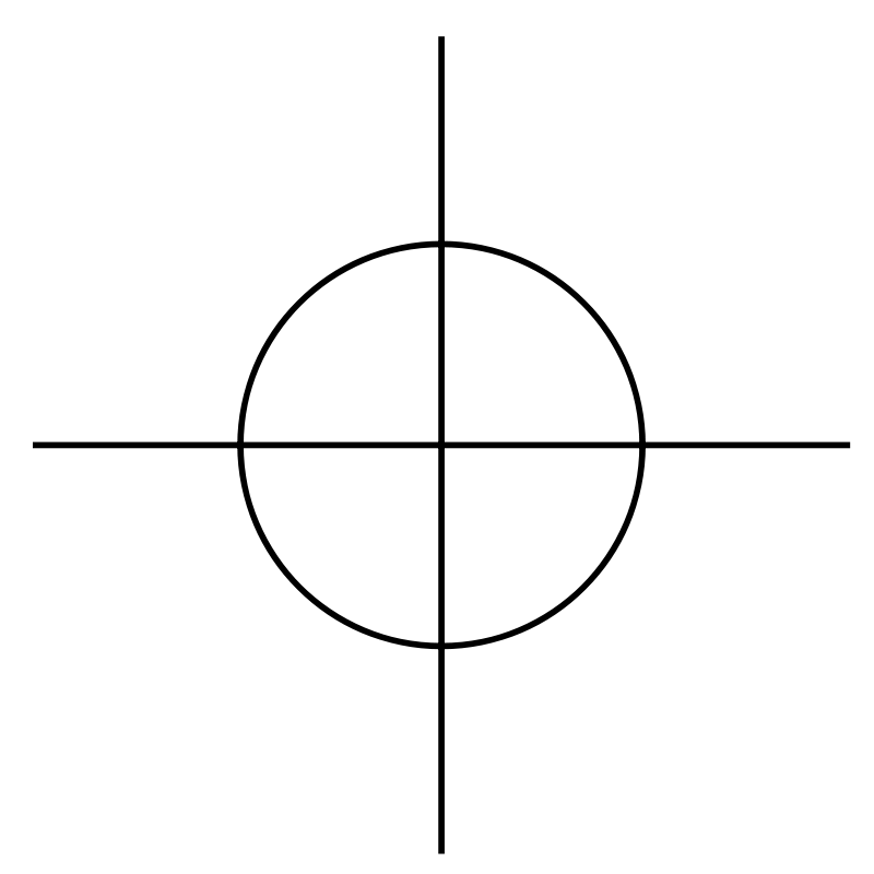 crosshair clipart