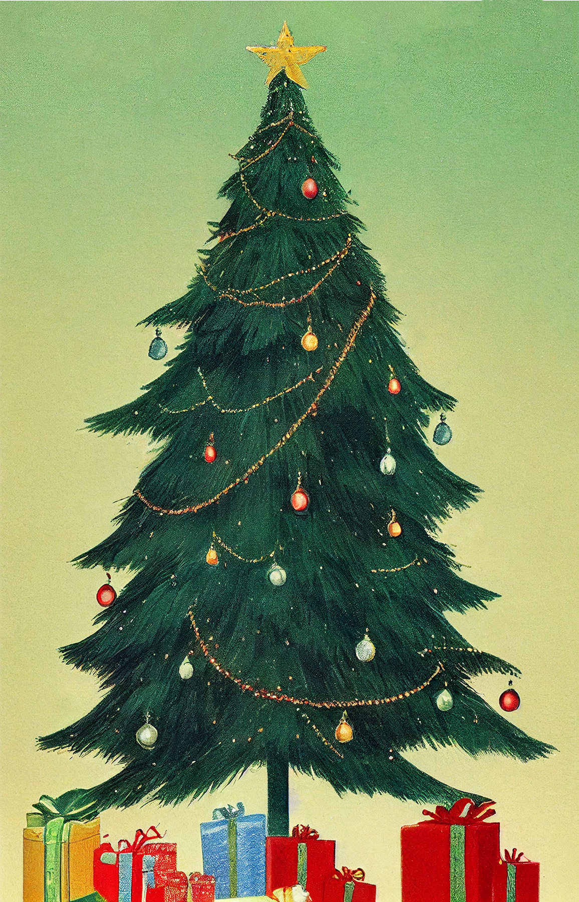 CHRISTMAS TREES Clipart Christmas Clipart Commercial Use - Etsy Norway