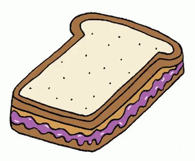 Watercolor Peanut Butter and Jelly Clipart (189009)