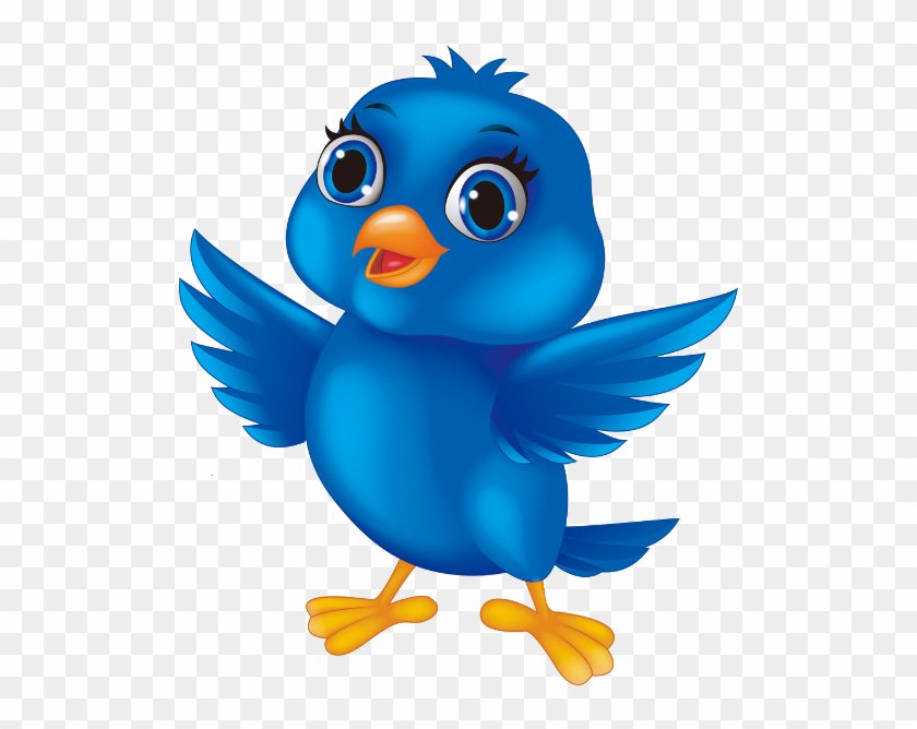 Bluebird Animal Cartoon Colored Clipart 19979633 Vector Art at 