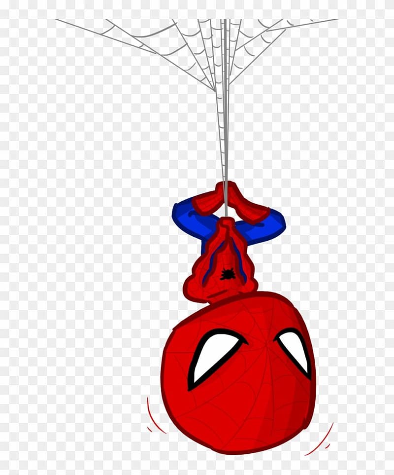 transparent spiderman clipart