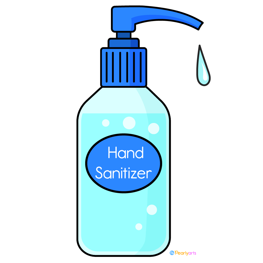 hand sanitizer clipart