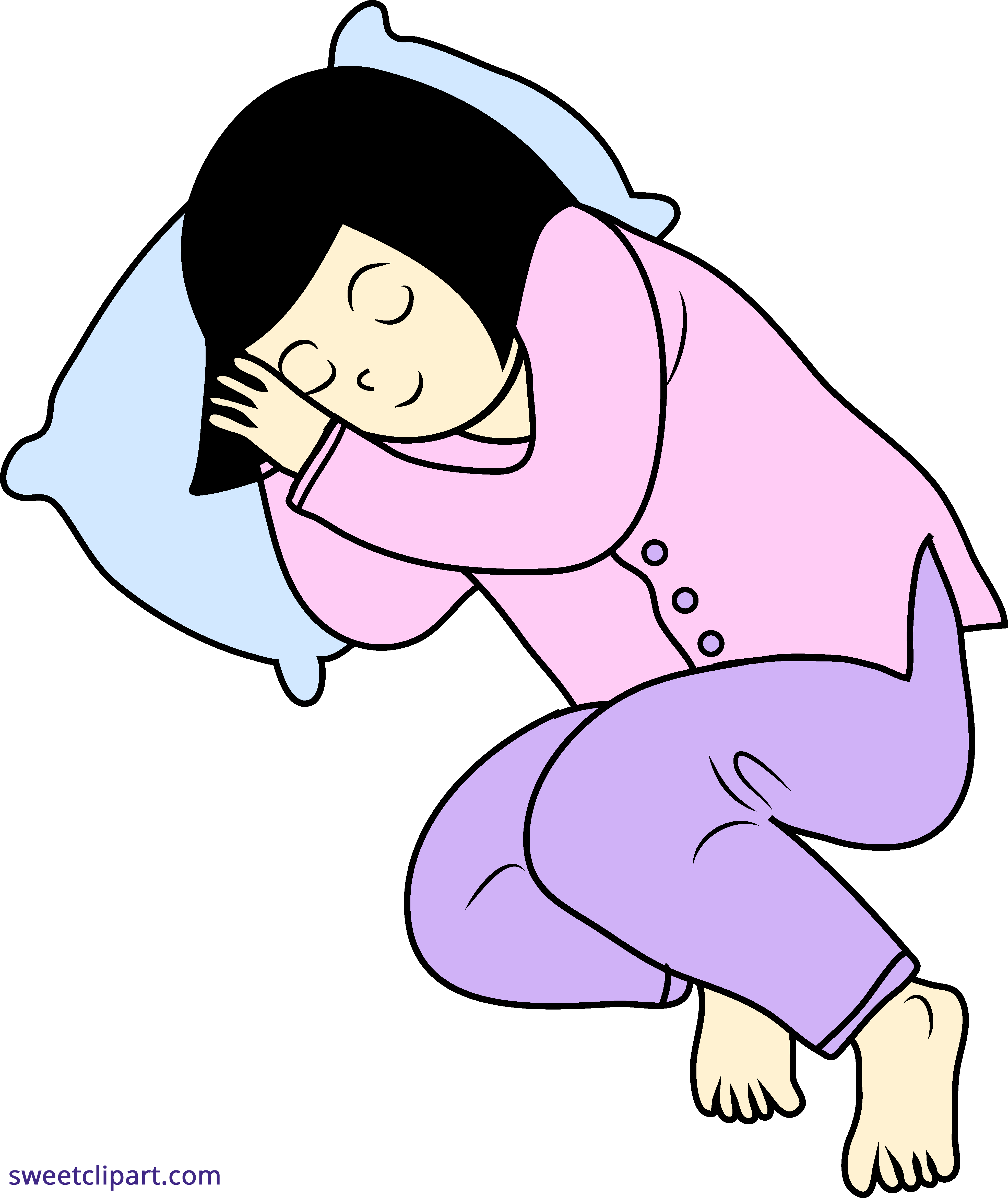 sleeping clipart