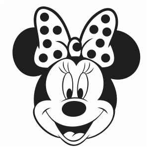 minnie mouse clipart face