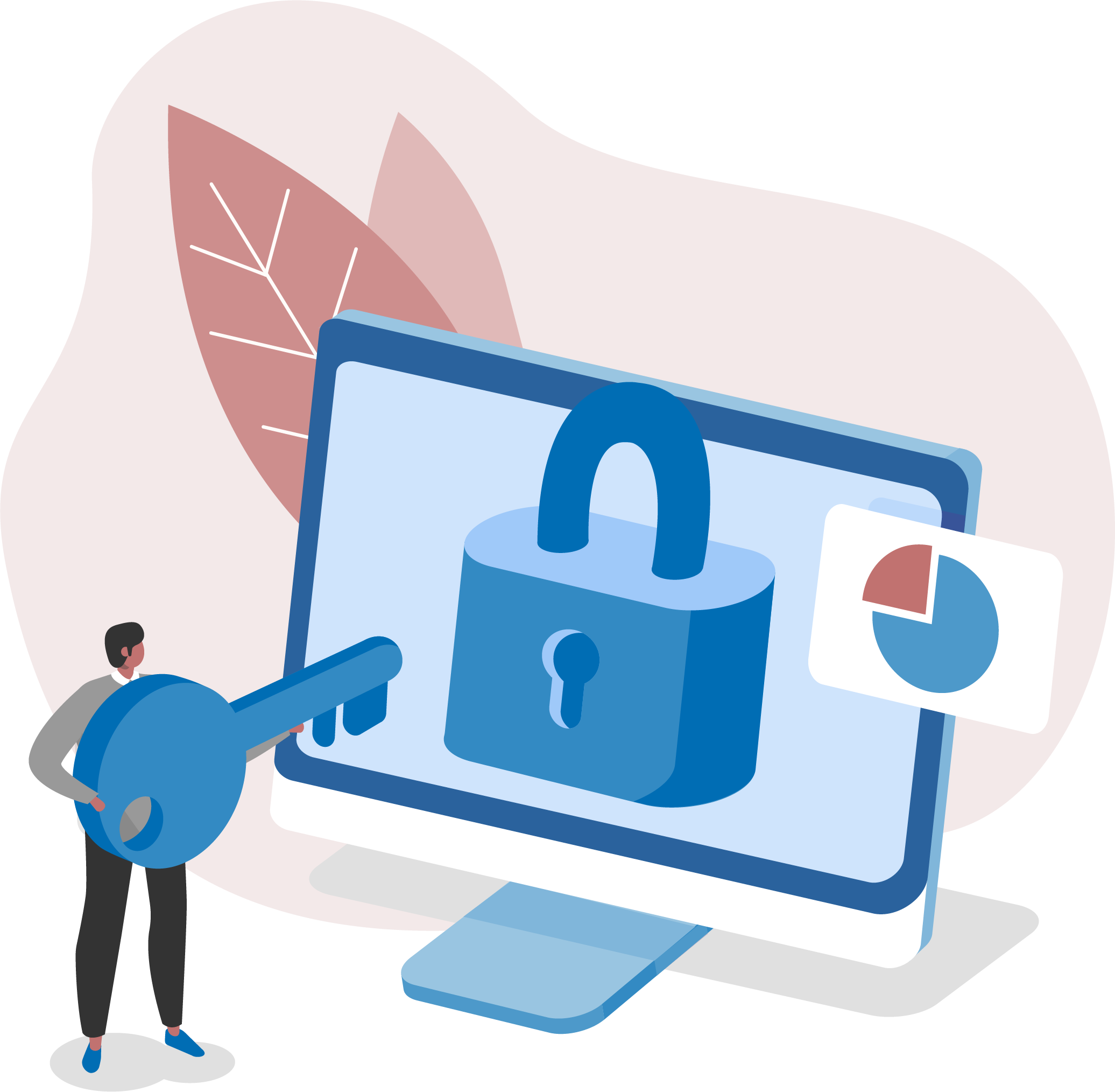 Access Concept Data Protection And Personal Information Privacy Clip 