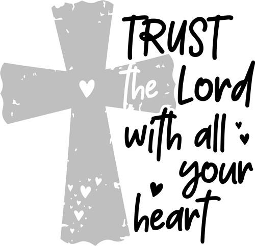 trust in the lord clipart