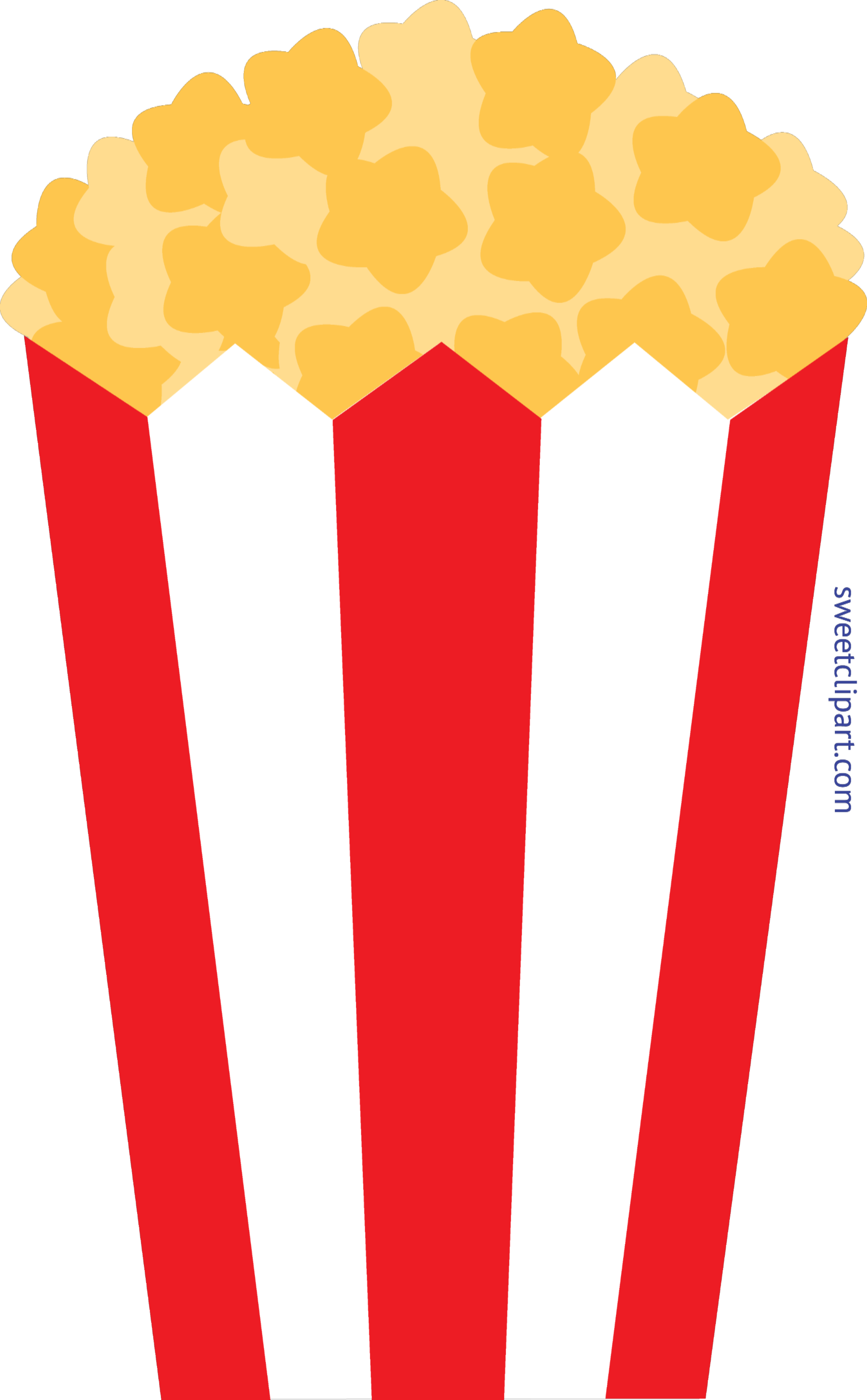 clipart popcorn