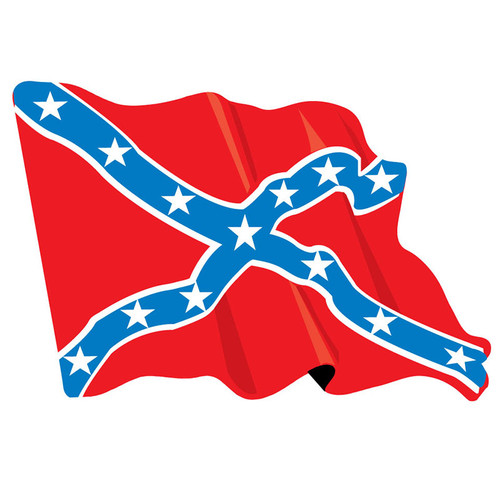 Confederate rebel flag waving on gray background Stock Photo - Alamy