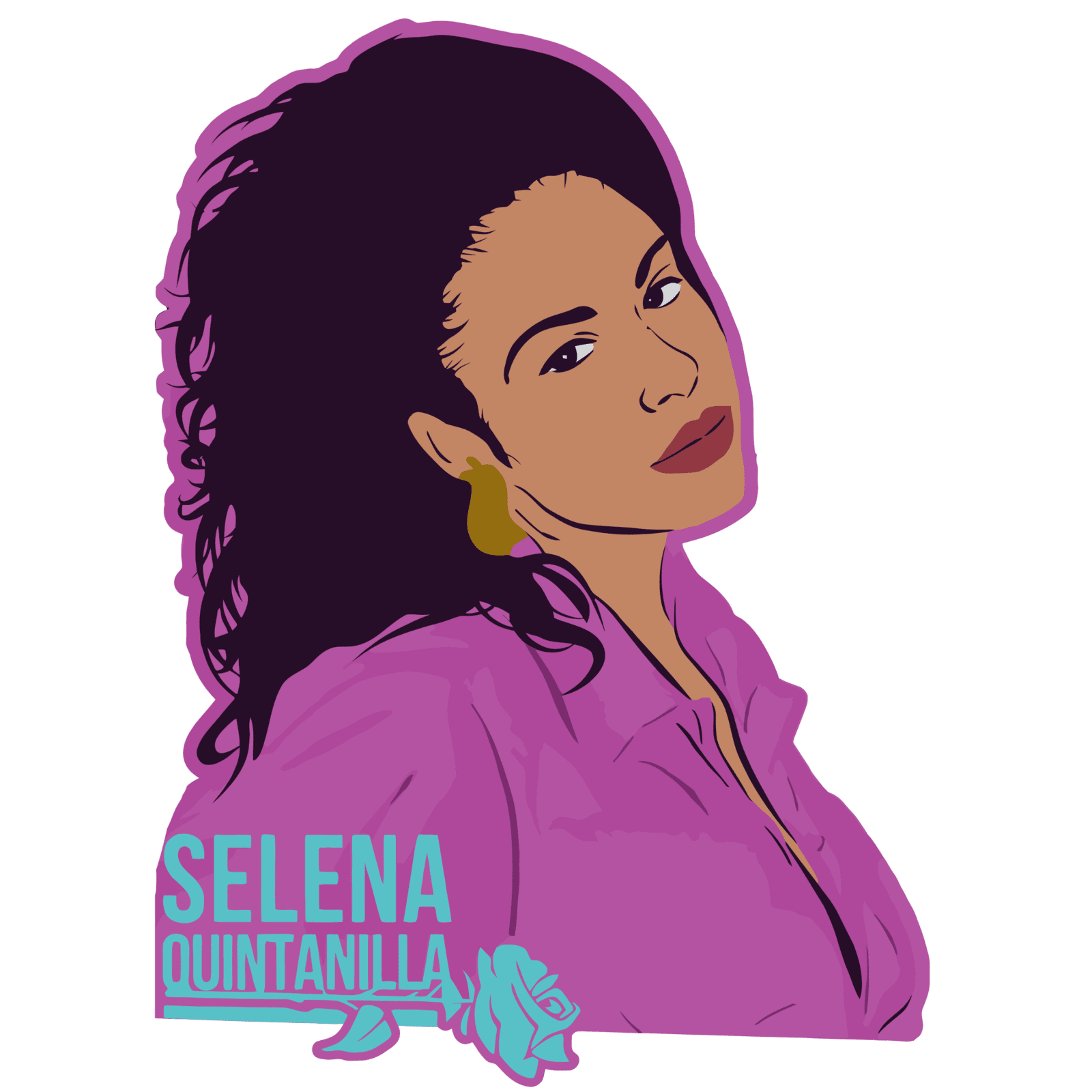 Selena Quintanilla Clipart Original Set 1 Etsy Selena Clip Art