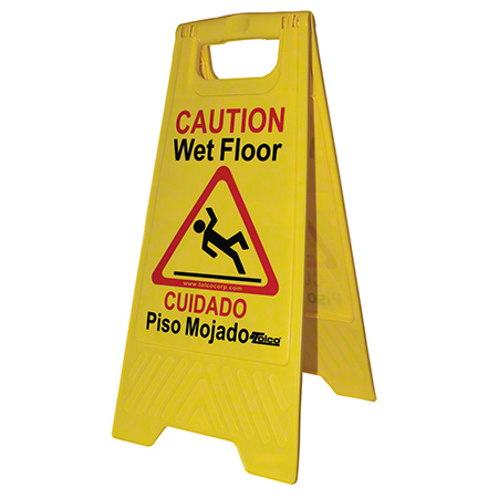 wet floor sign clipart