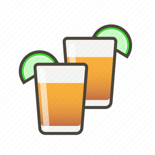 tequila shot clipart