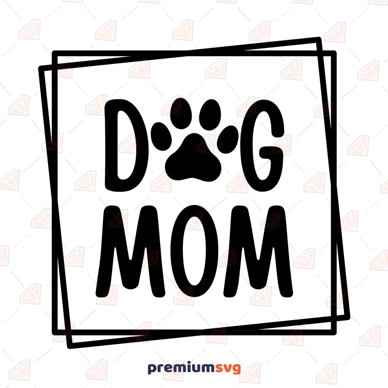 dog mom clipart