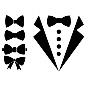 tuxedo clipart