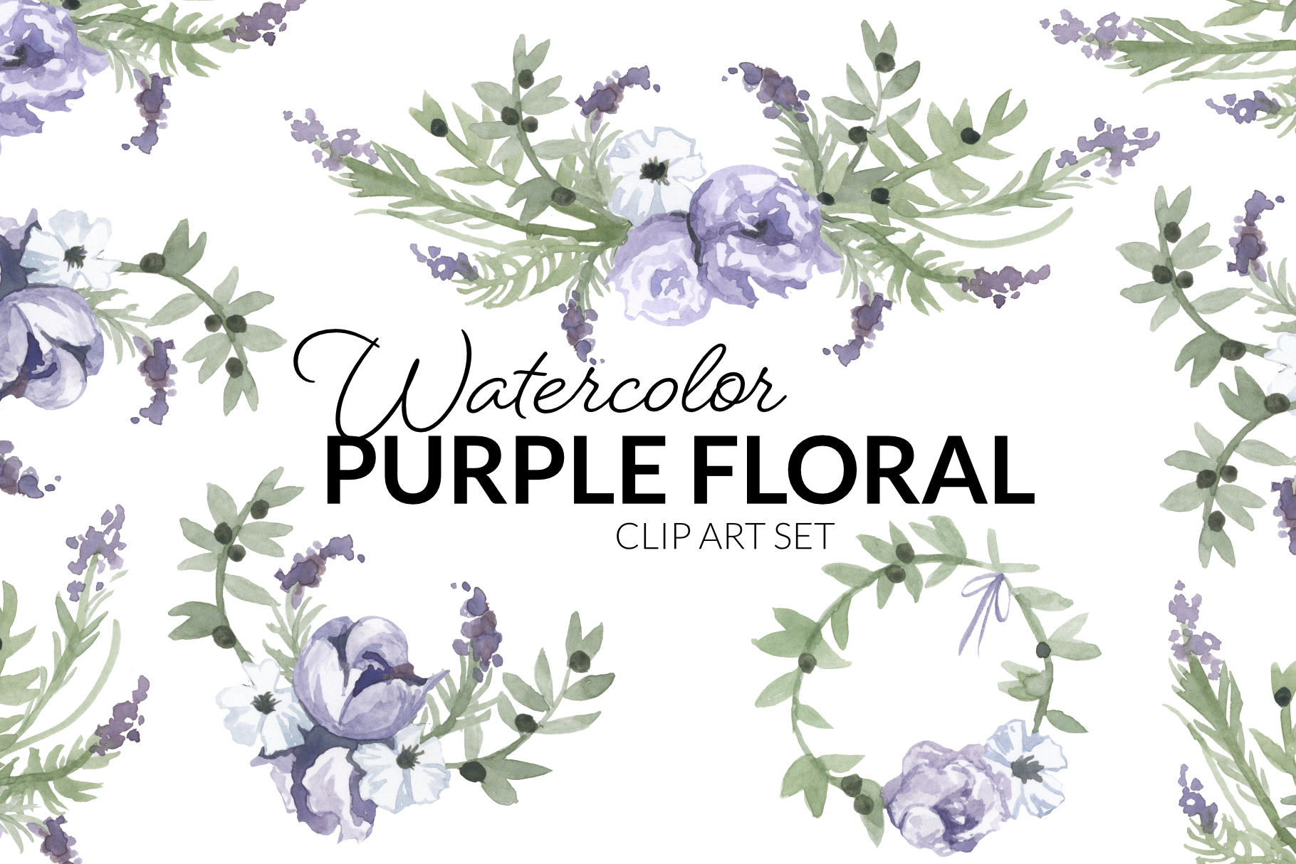 purple border clipart