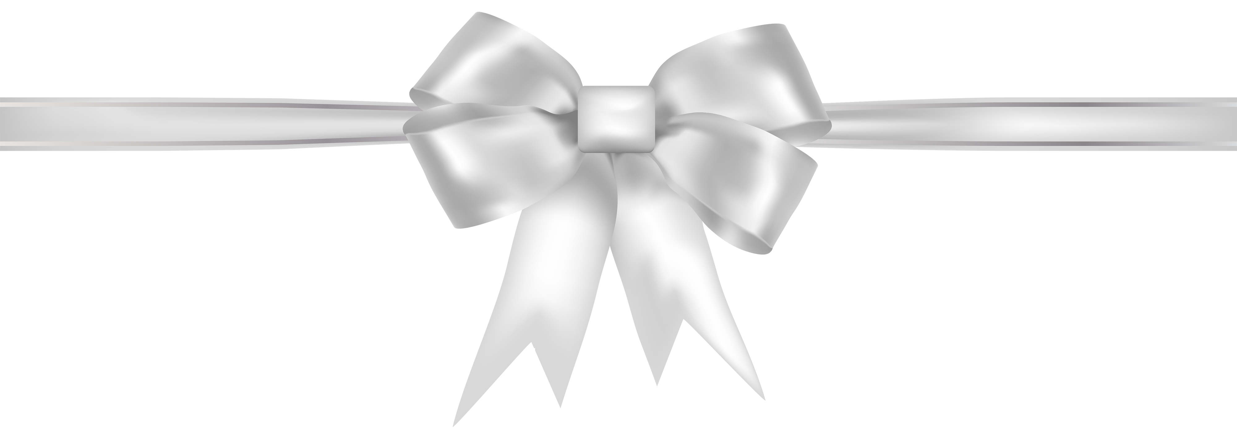 White Ribbon PNG Transparent Images Free Download, Vector Files